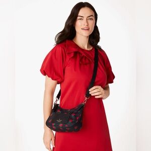Chelsea Rose Toss Printed Crossbody